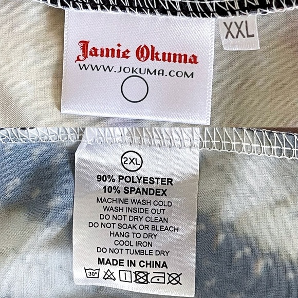 Jamie Okuma Winter Kimono Native Beadwork Print Multicolor XXL EUC - Picture 8 of 10